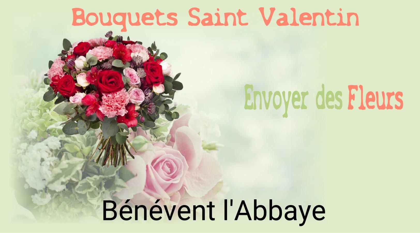 Roses de Saint-Valentin livrées à Bénévent-l'Abbaye