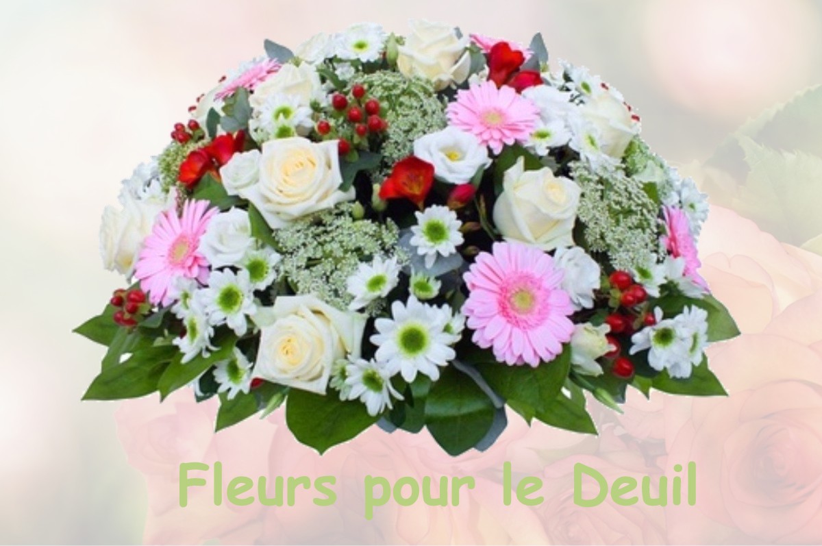 fleurs deuil BENEVENT-L-ABBAYE